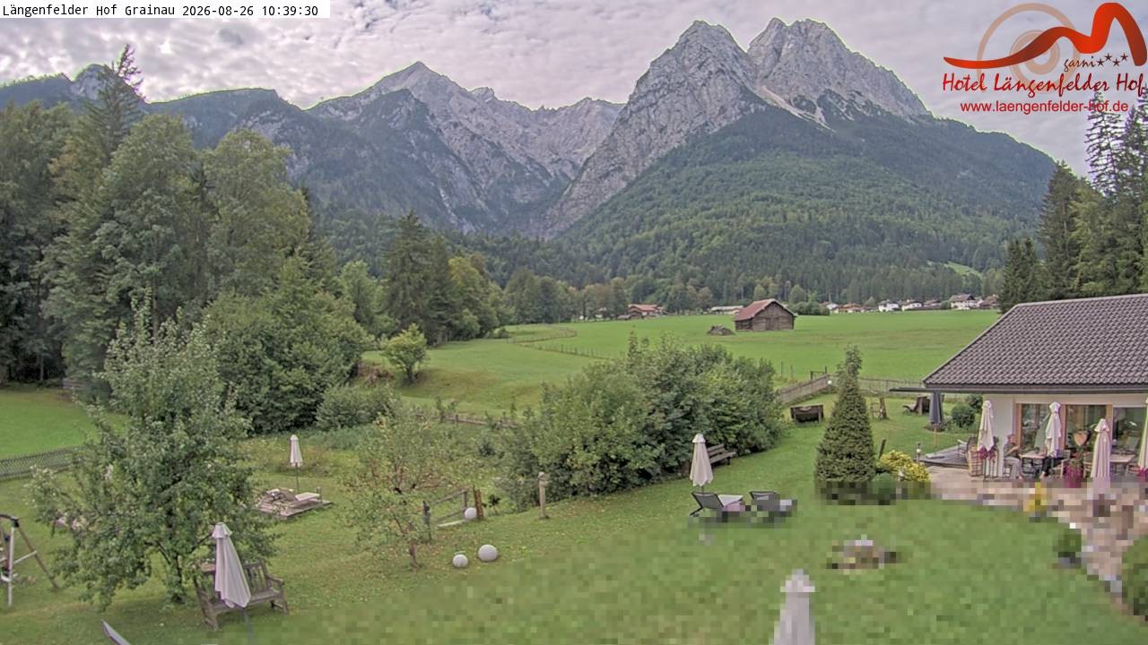 Archiv Foto Webcam Zugspitzdorf Grainau: Längenfelder Hof