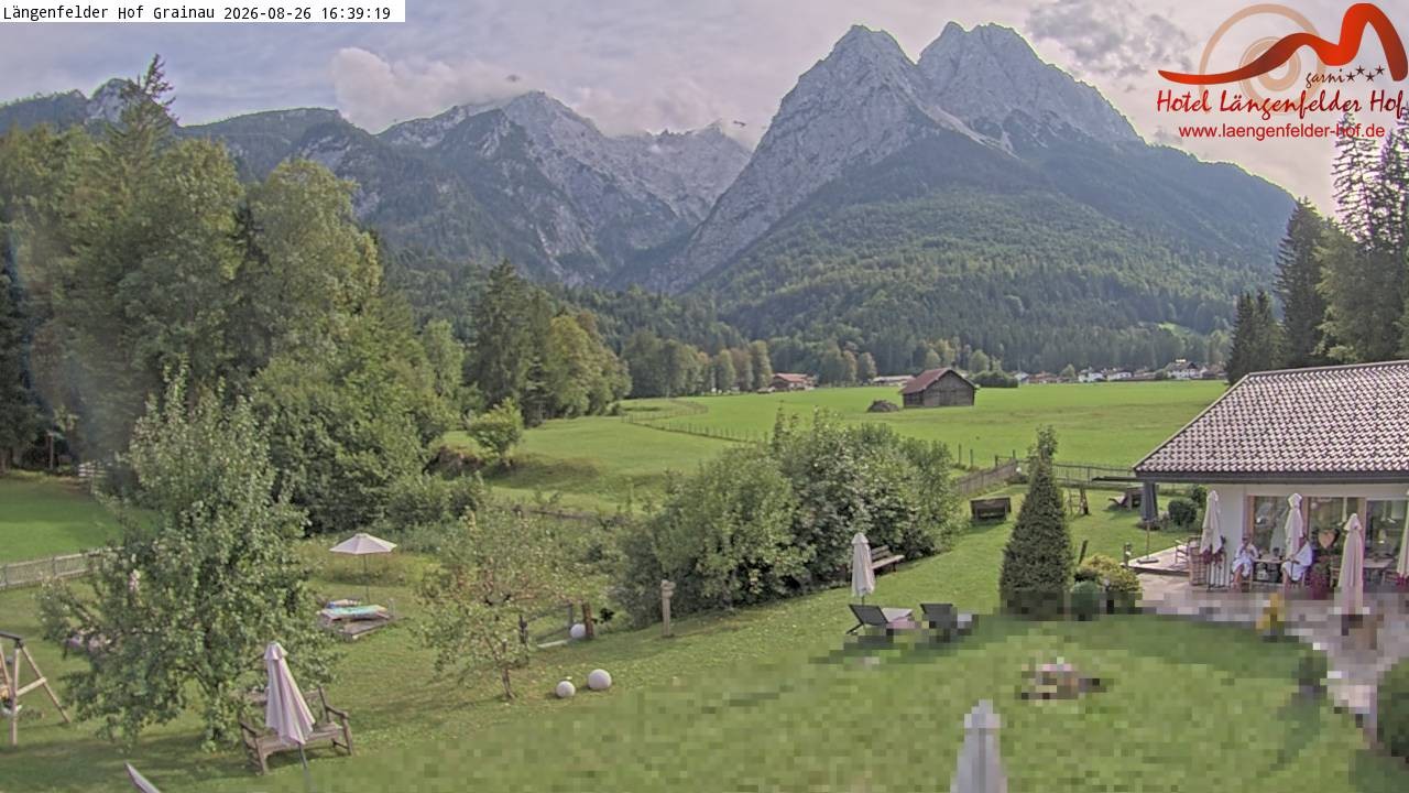Archiv Foto Webcam Zugspitzdorf Grainau: Längenfelder Hof
