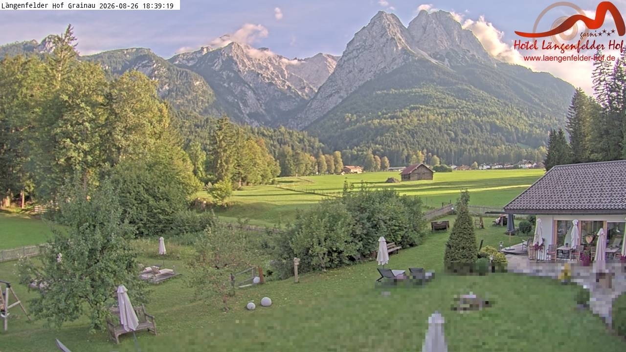 Archiv Foto Webcam Zugspitzdorf Grainau: Längenfelder Hof