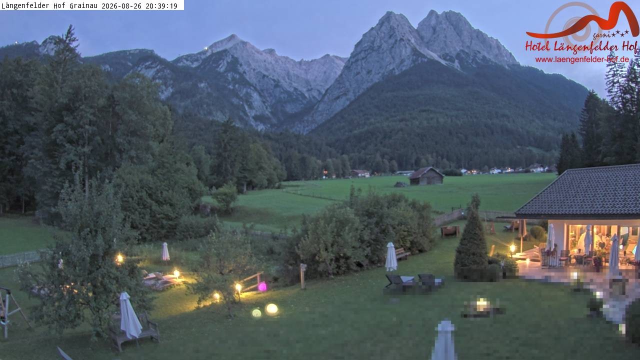Archiv Foto Webcam Zugspitzdorf Grainau: Längenfelder Hof