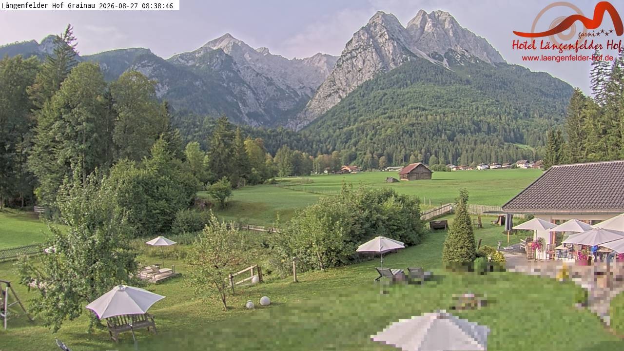 Archiv Foto Webcam Zugspitzdorf Grainau: Längenfelder Hof