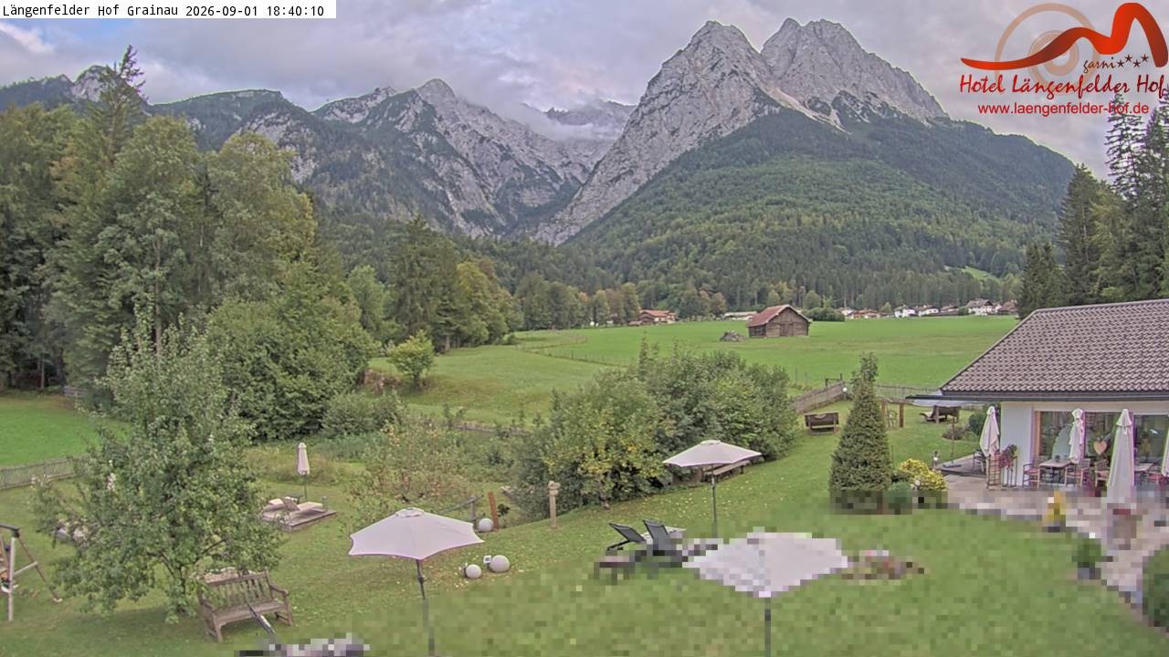 Archiv Foto Webcam Zugspitzdorf Grainau: Längenfelder Hof