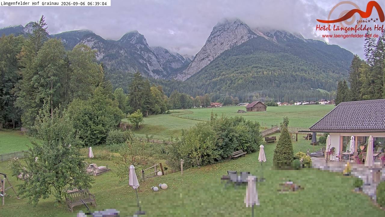 Archiv Foto Webcam Zugspitzdorf Grainau: Längenfelder Hof