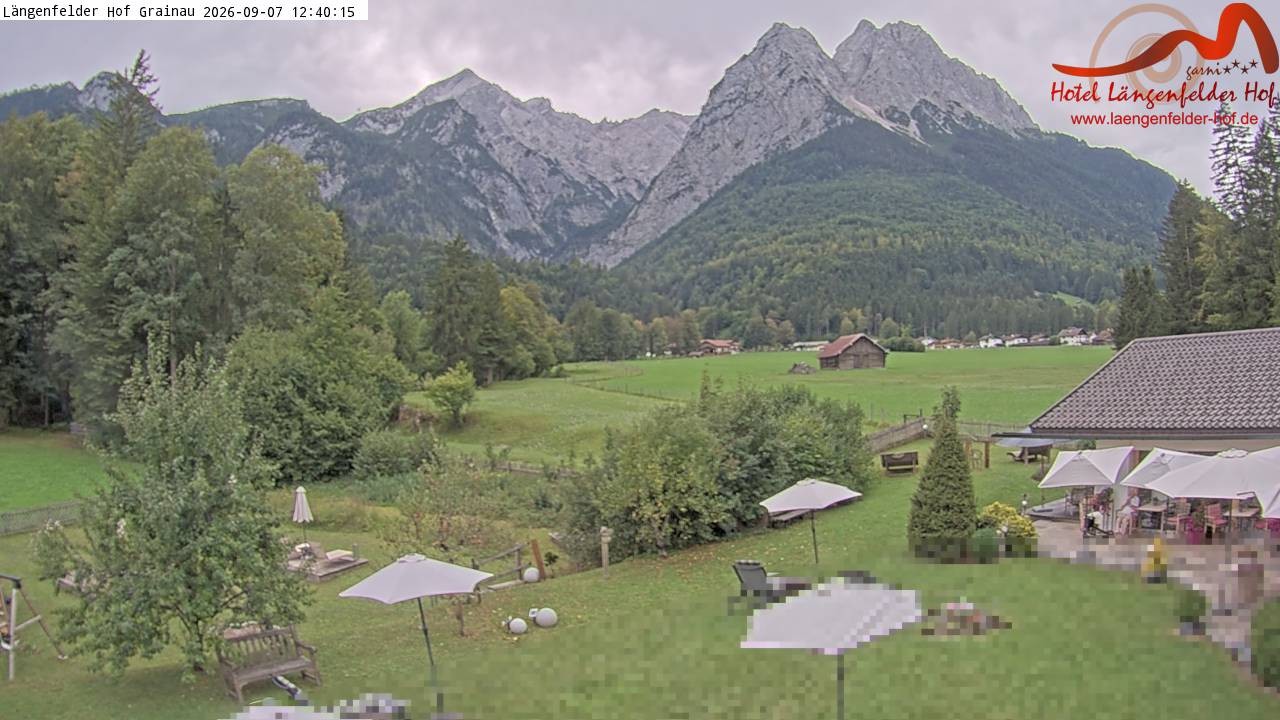 Archiv Foto Webcam Zugspitzdorf Grainau: Längenfelder Hof