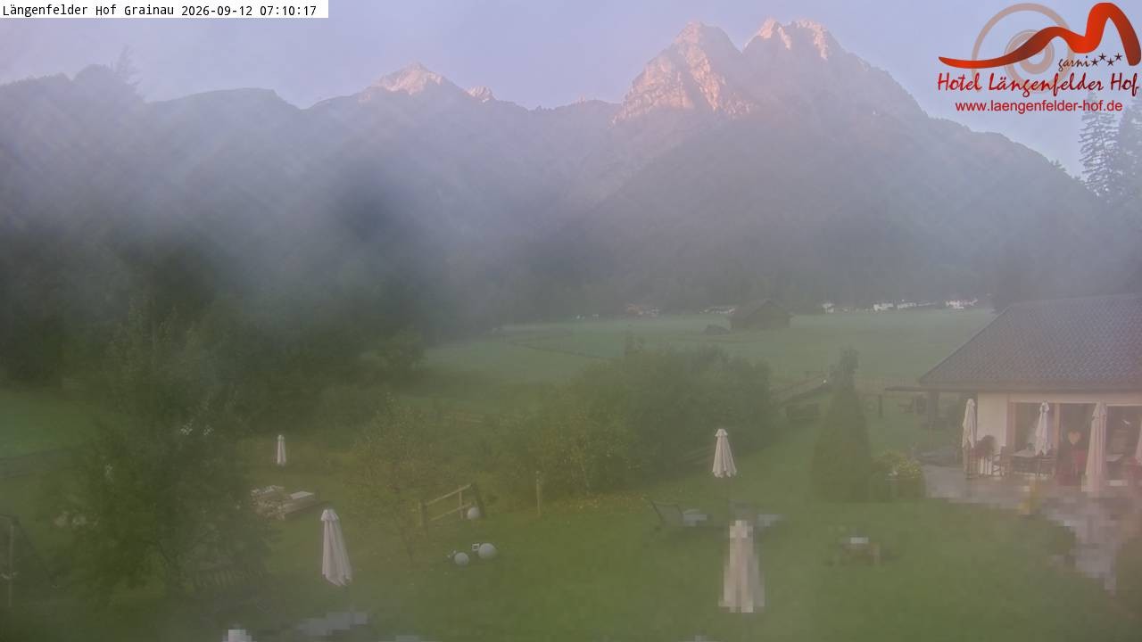 Archiv Foto Webcam Zugspitzdorf Grainau: Längenfelder Hof