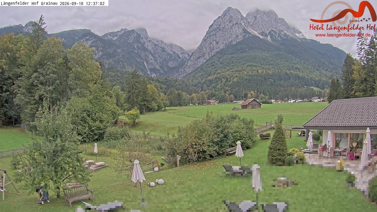 Archiv Foto Webcam Zugspitzdorf Grainau: Längenfelder Hof