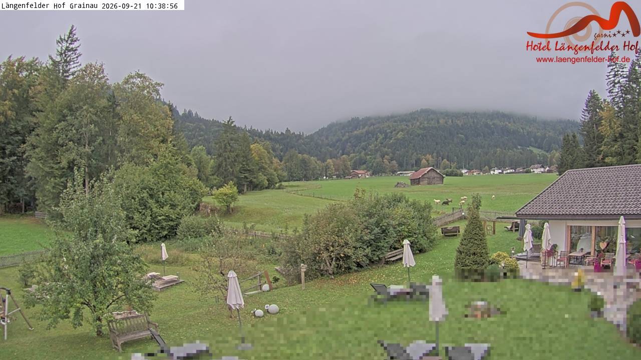 Archiv Foto Webcam Zugspitzdorf Grainau: Längenfelder Hof