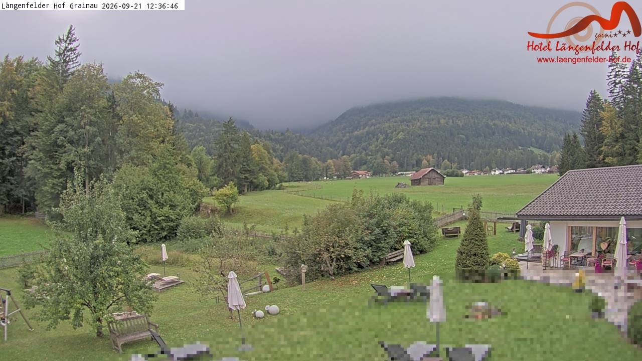 Archiv Foto Webcam Zugspitzdorf Grainau: Längenfelder Hof