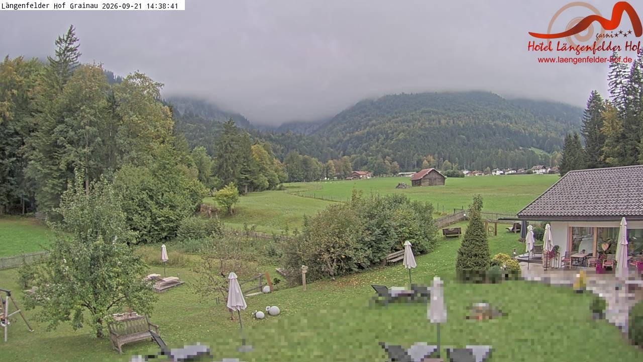 Archiv Foto Webcam Zugspitzdorf Grainau: Längenfelder Hof