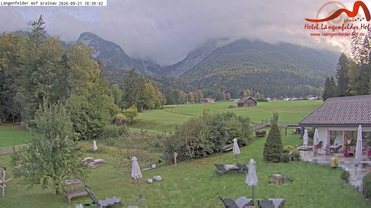 Archiv Foto Webcam Zugspitzdorf Grainau: Längenfelder Hof