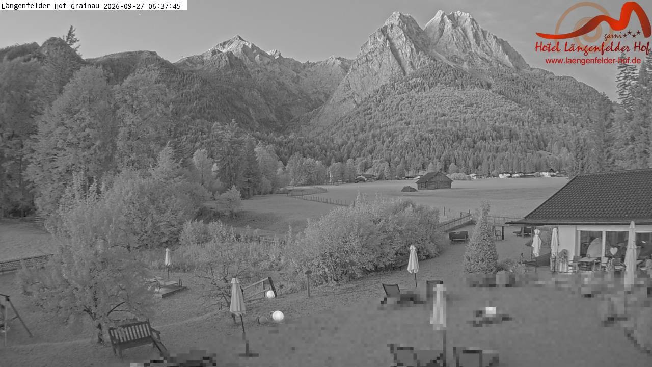 Archiv Foto Webcam Zugspitzdorf Grainau: Längenfelder Hof