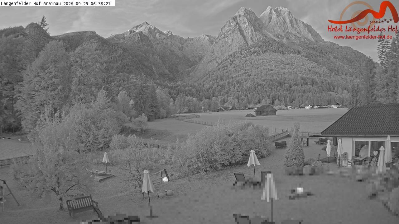 Archiv Foto Webcam Zugspitzdorf Grainau: Längenfelder Hof