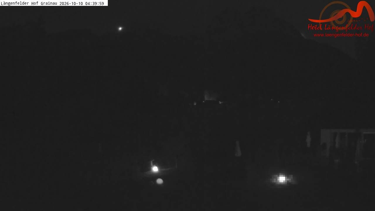 Archived image Grainau - Webcam Hotel Längenfelder Hof