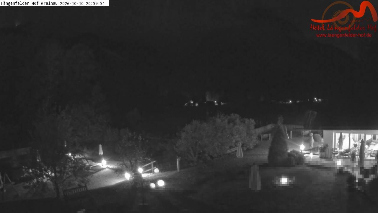 Archived image Grainau - Webcam Hotel Längenfelder Hof