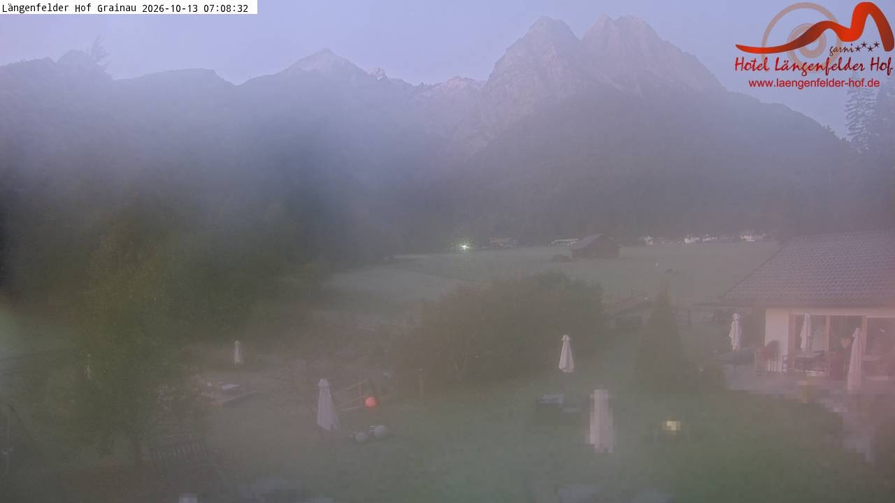 Archiv Foto Webcam Zugspitzdorf Grainau: Längenfelder Hof