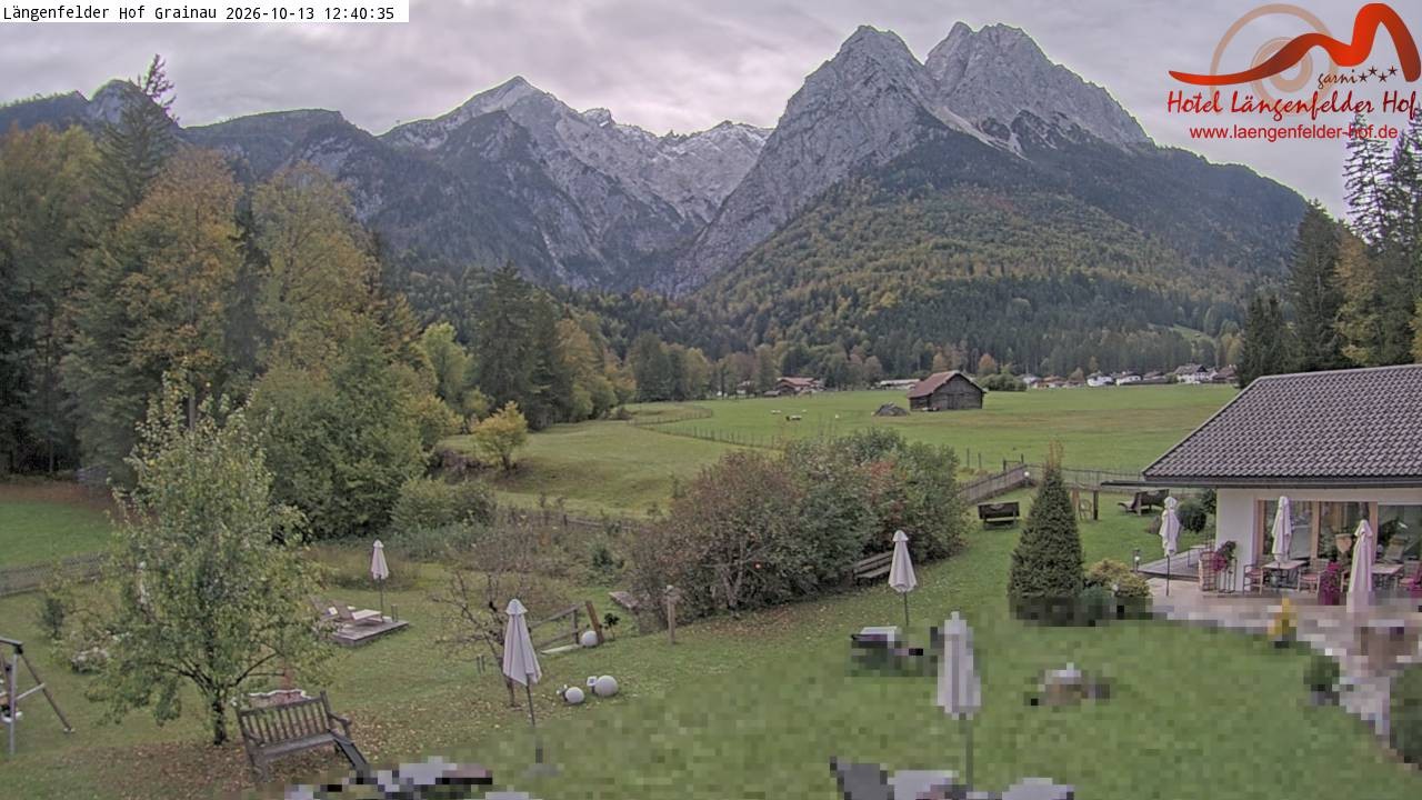 Archiv Foto Webcam Zugspitzdorf Grainau: Längenfelder Hof