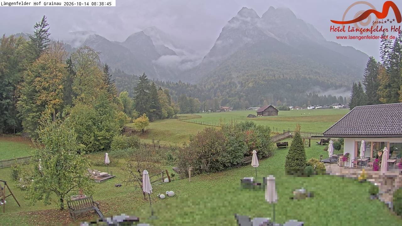 Archiv Foto Webcam Zugspitzdorf Grainau: Längenfelder Hof