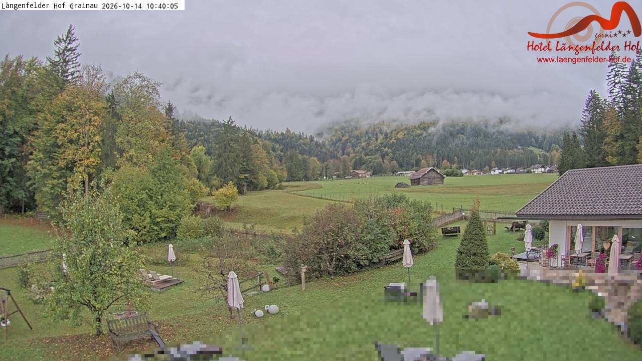 Archiv Foto Webcam Zugspitzdorf Grainau: Längenfelder Hof
