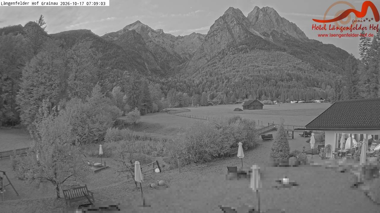 Archiv Foto Webcam Zugspitzdorf Grainau: Längenfelder Hof