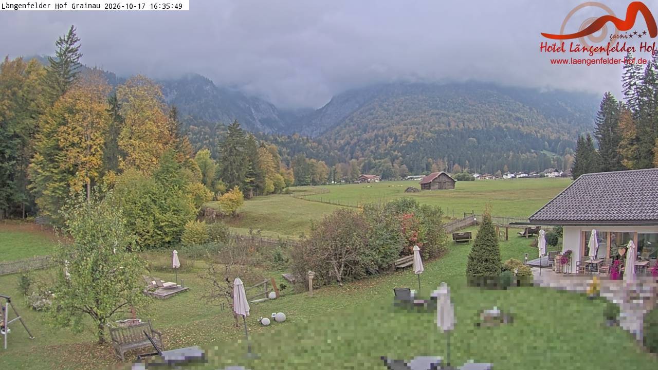 Archiv Foto Webcam Zugspitzdorf Grainau: Längenfelder Hof
