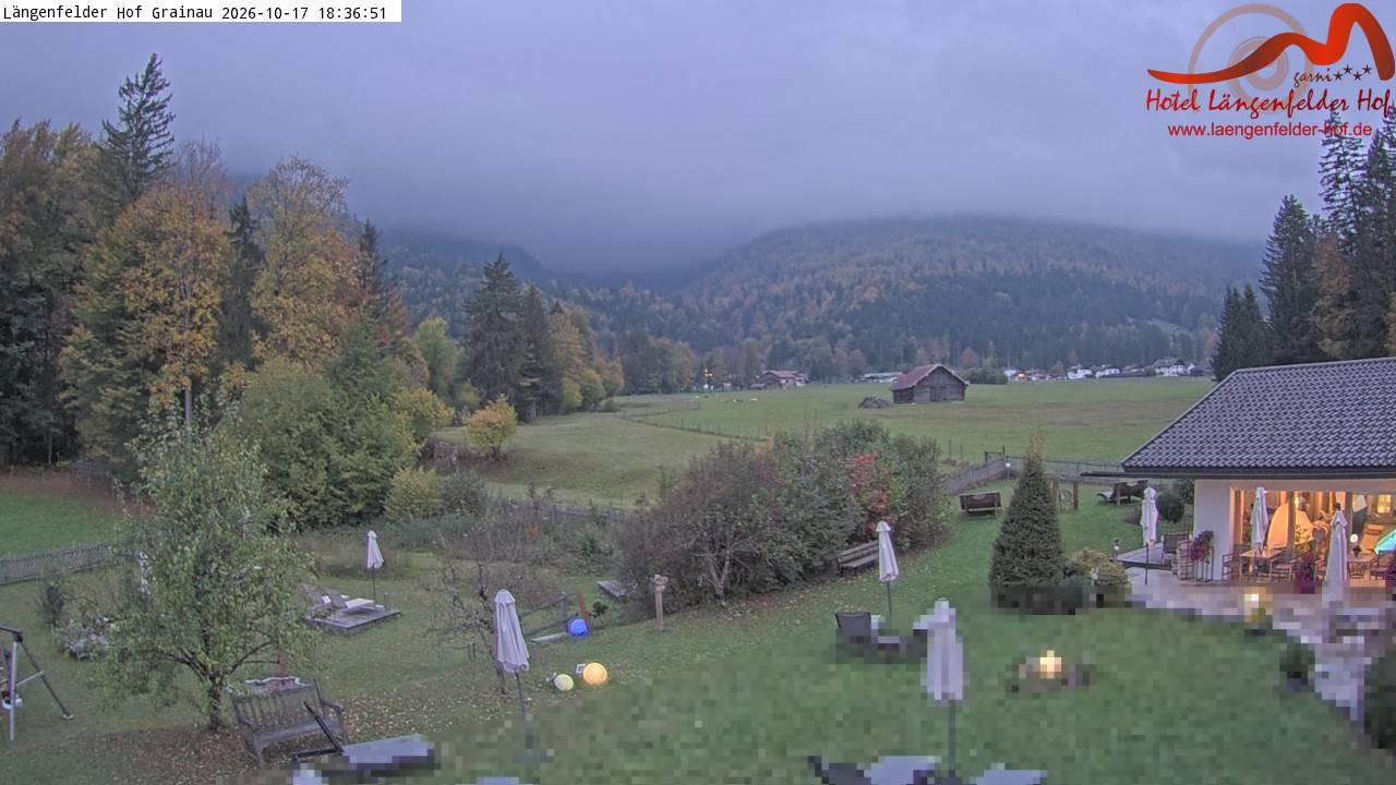 Archiv Foto Webcam Zugspitzdorf Grainau: Längenfelder Hof