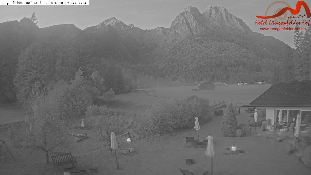 Archiv Foto Webcam Zugspitzdorf Grainau: Längenfelder Hof