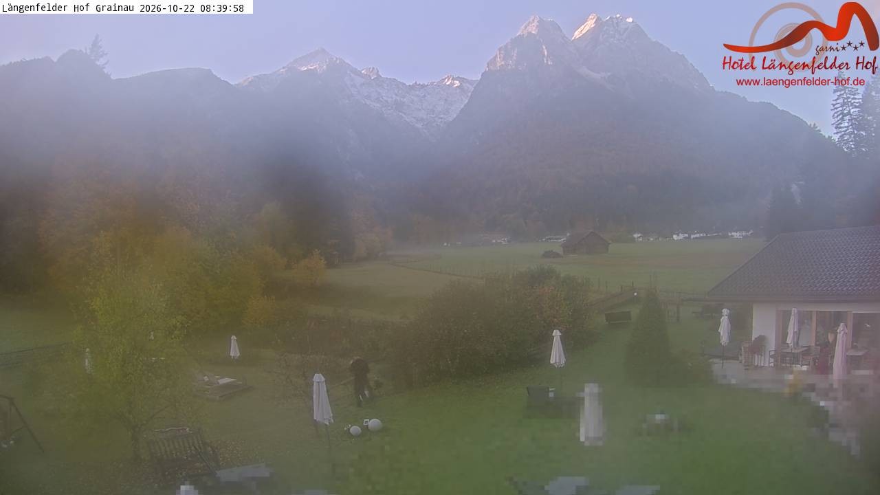 Archiv Foto Webcam Zugspitzdorf Grainau: Längenfelder Hof