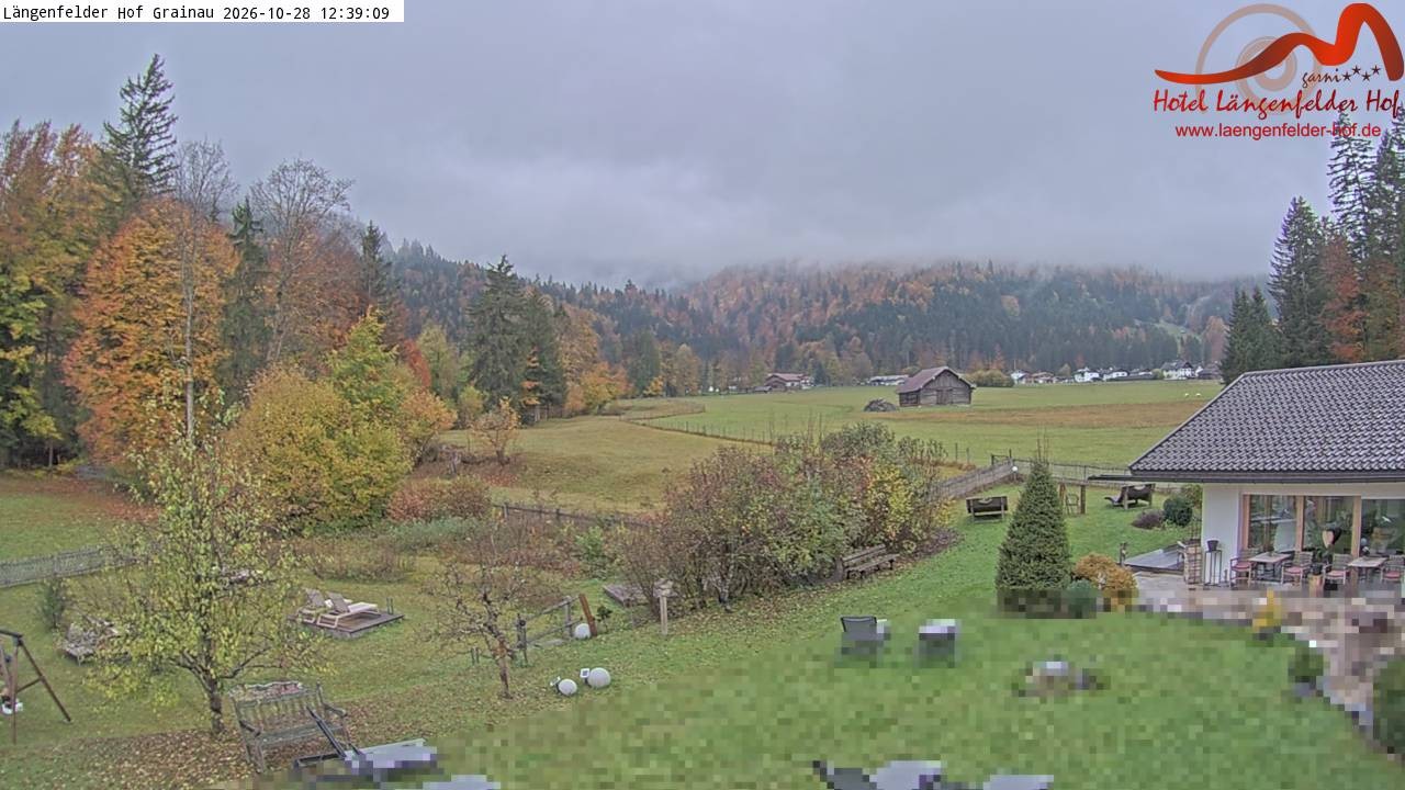 Archiv Foto Webcam Zugspitzdorf Grainau: Längenfelder Hof