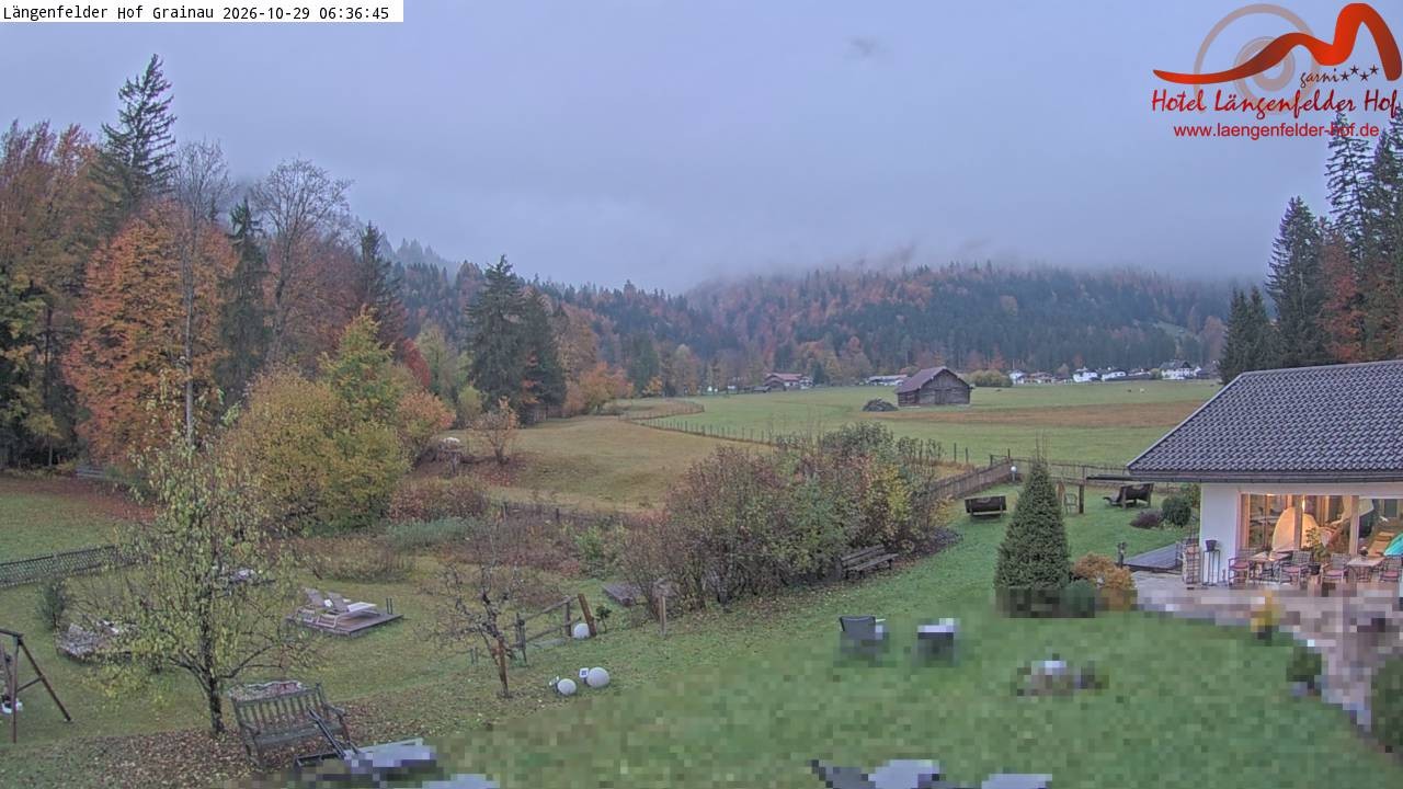 Archiv Foto Webcam Zugspitzdorf Grainau: Längenfelder Hof