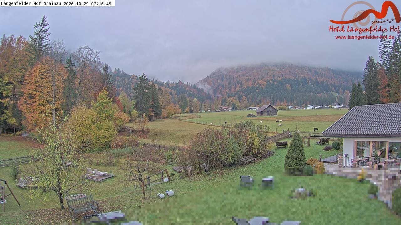 Archiv Foto Webcam Zugspitzdorf Grainau: Längenfelder Hof