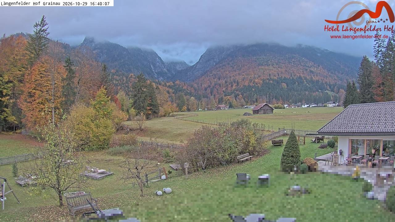 Archiv Foto Webcam Zugspitzdorf Grainau: Längenfelder Hof