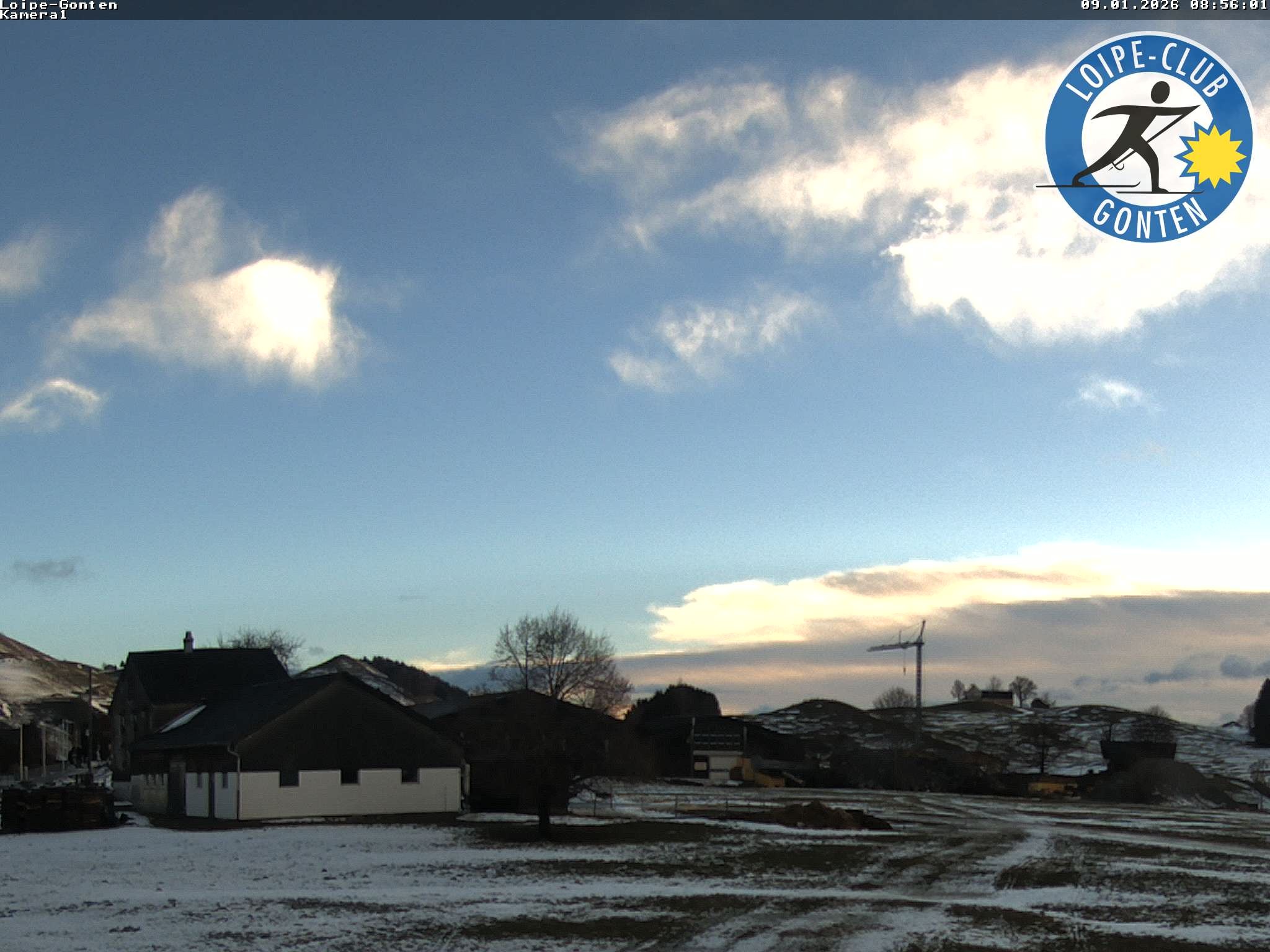 Archiv Foto Webcam Gonten - Blick zur Kirche