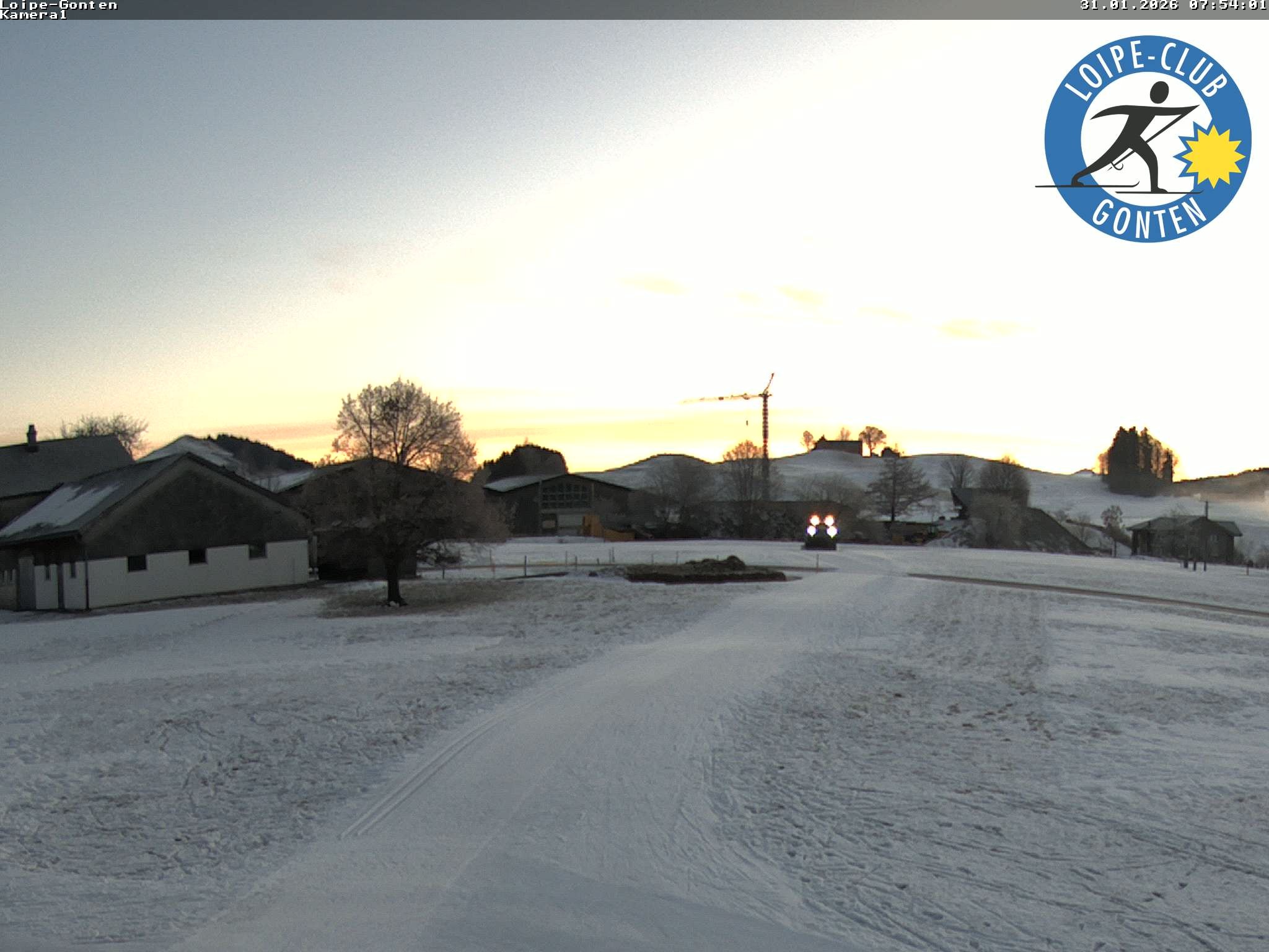 Archiv Foto Webcam Gonten - Blick zur Kirche