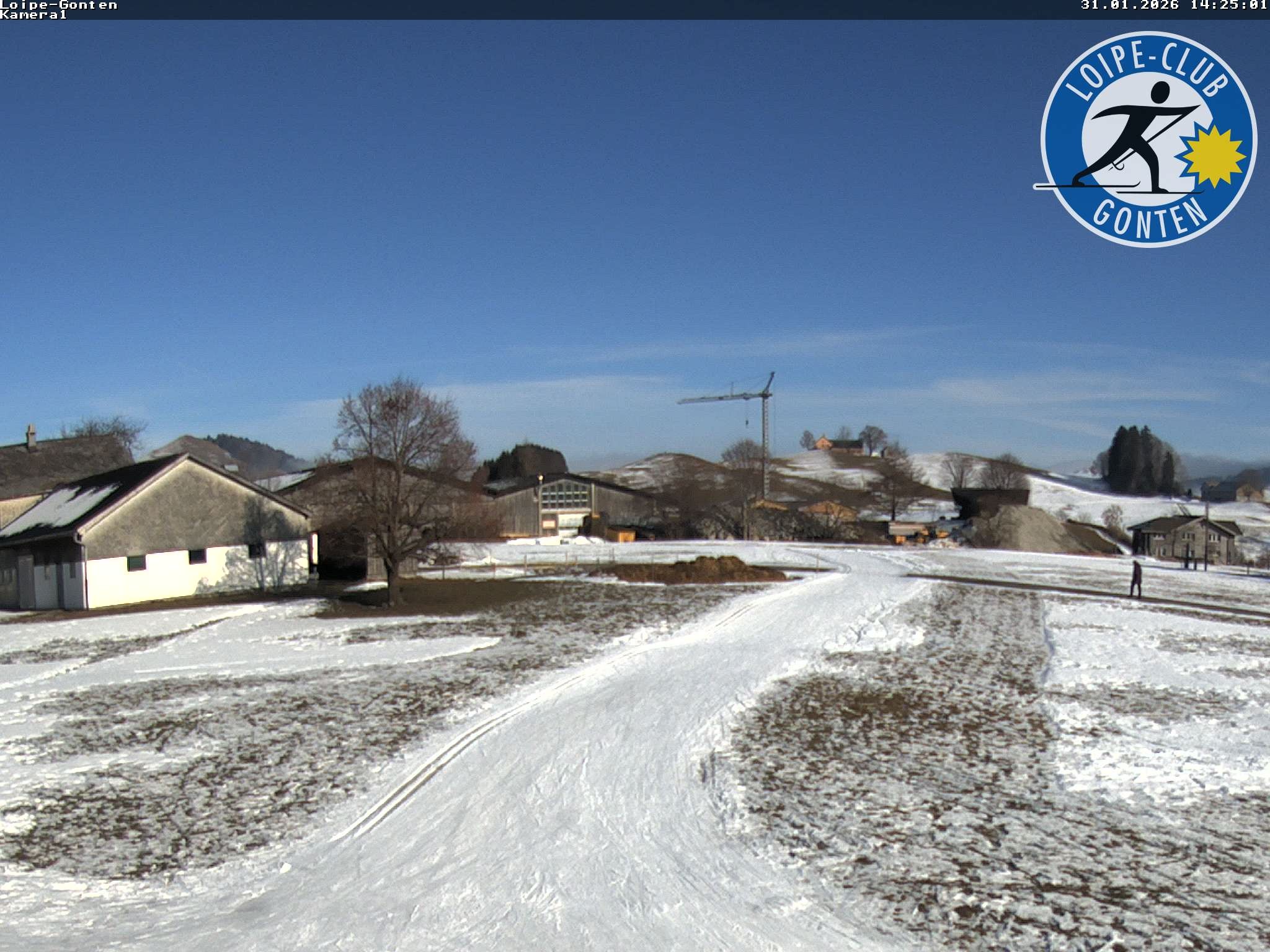 Archiv Foto Webcam Gonten - Blick zur Kirche