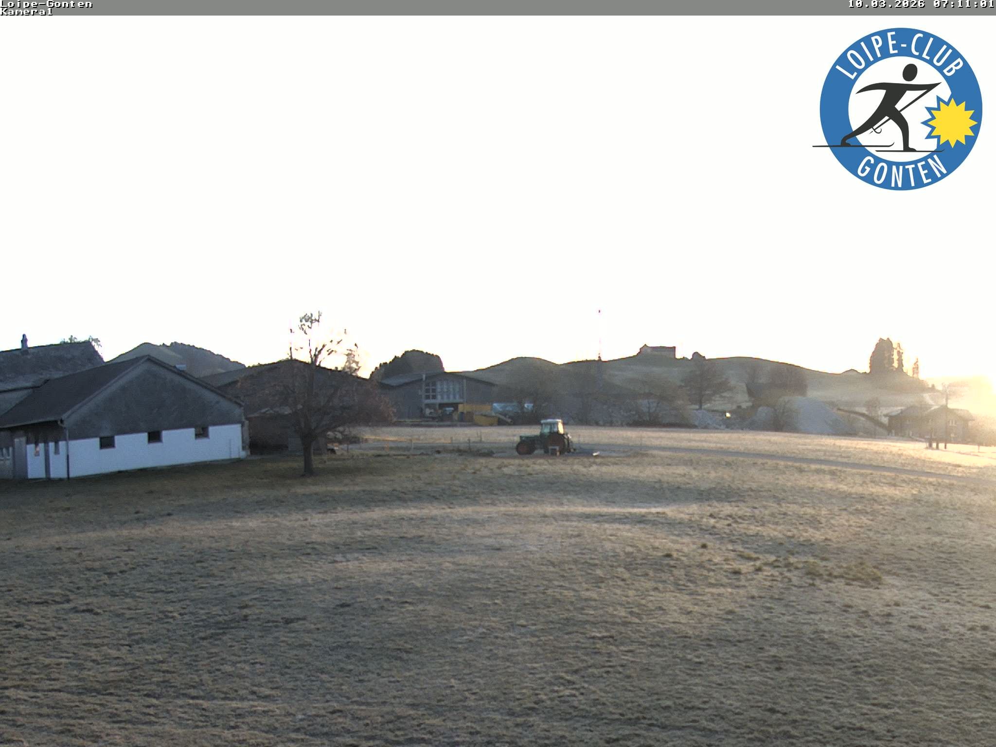 Archiv Foto Webcam Gonten - Blick zur Kirche