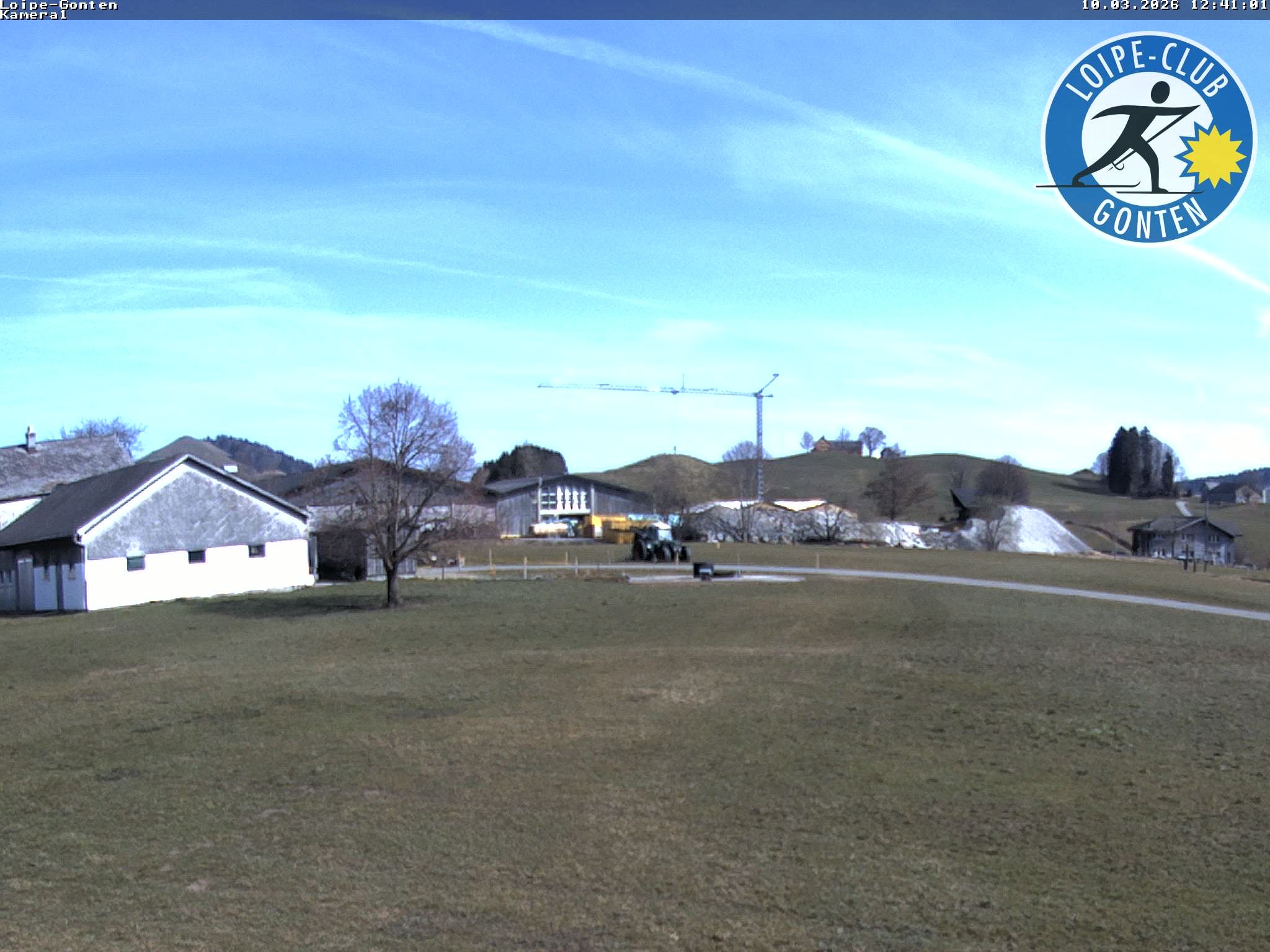 Archiv Foto Webcam Gonten - Blick zur Kirche