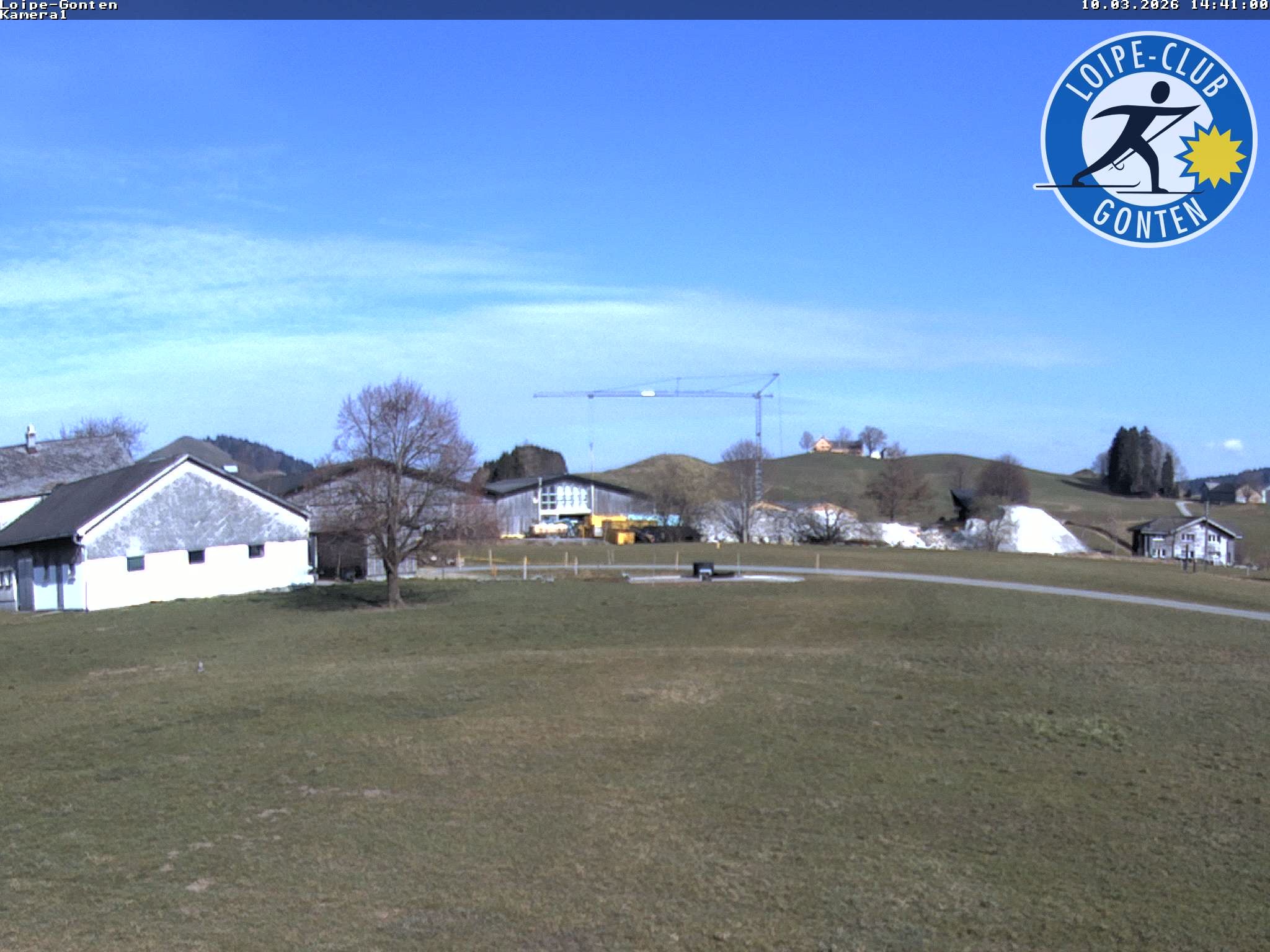 Archiv Foto Webcam Gonten - Blick zur Kirche