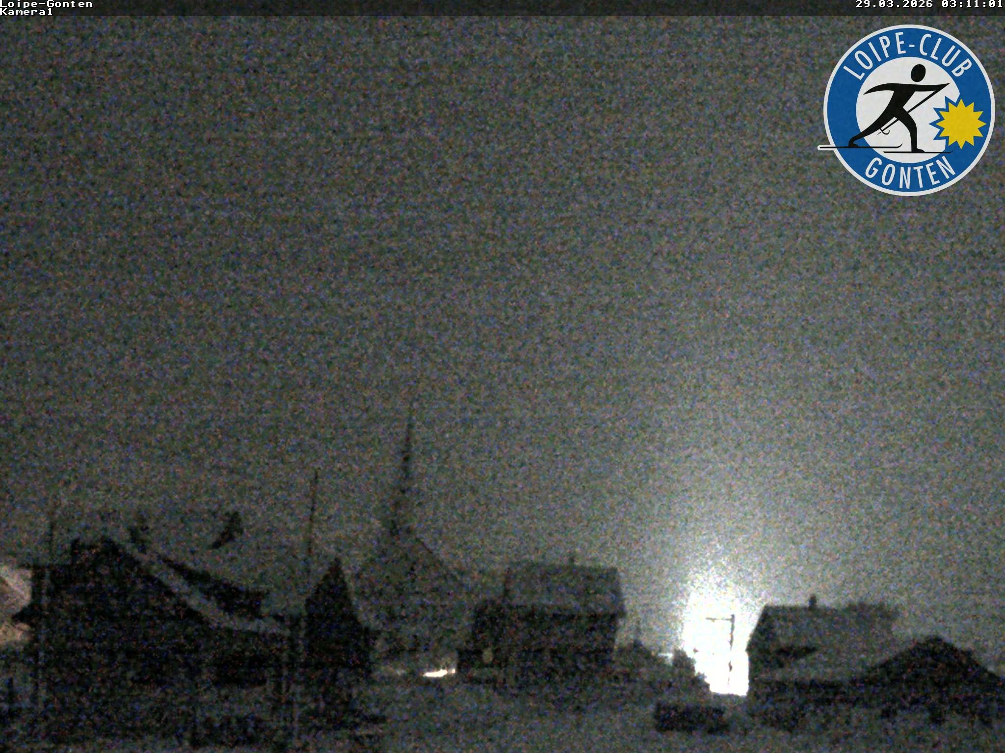 Archiv Foto Webcam Gonten - Blick zur Kirche