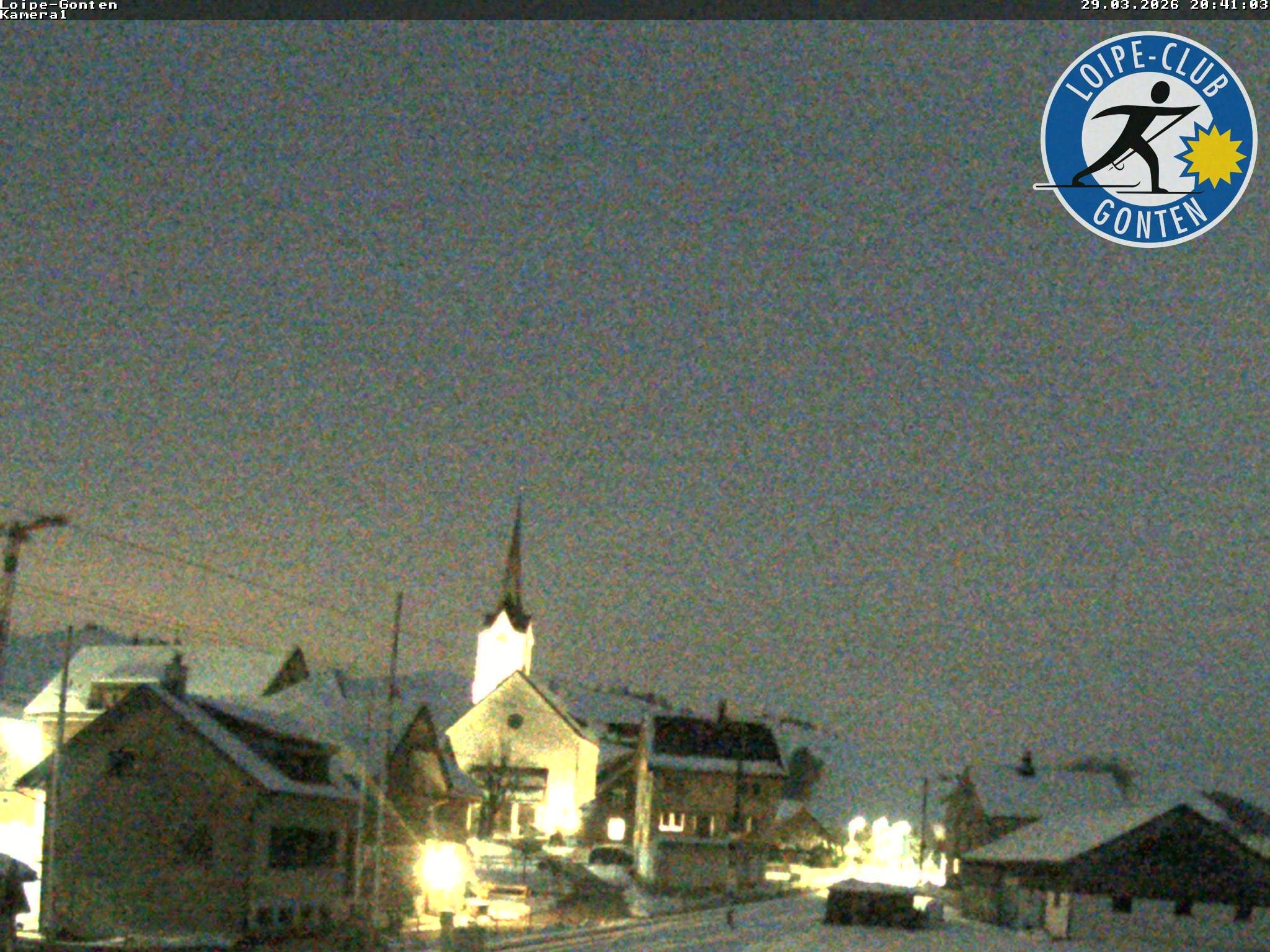 Archiv Foto Webcam Gonten - Blick zur Kirche