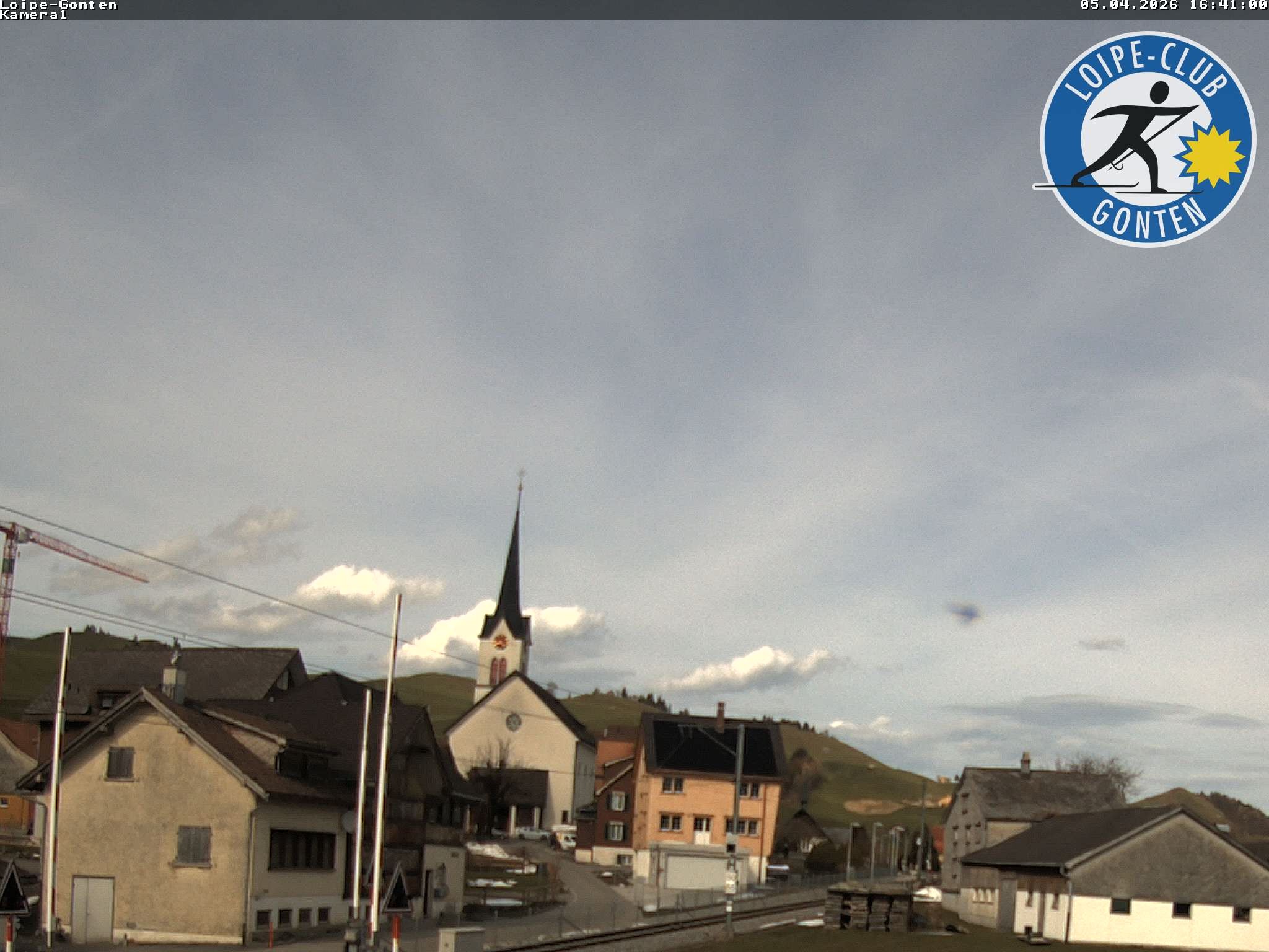 Archived image Webcam Gonten - Church