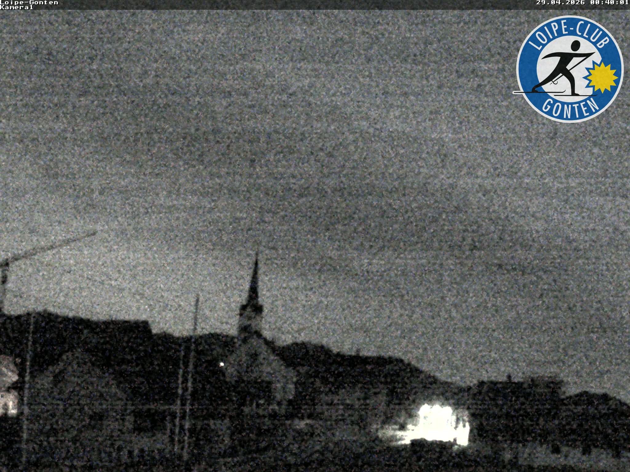 Archiv Foto Webcam Gonten - Blick zur Kirche