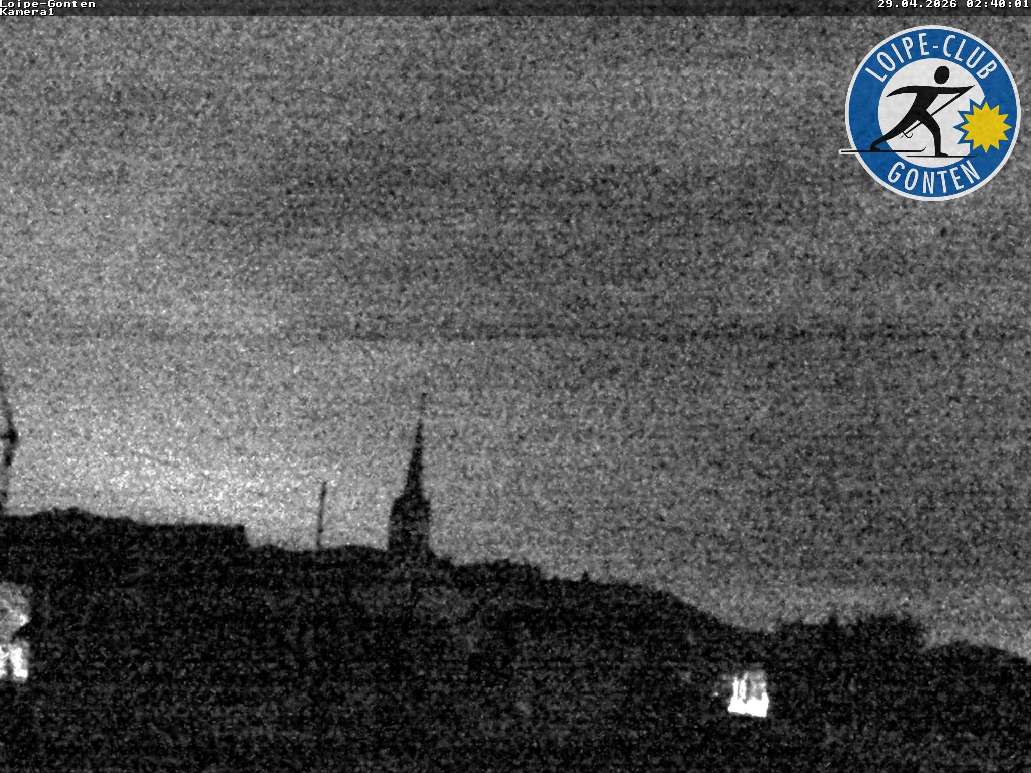 Archiv Foto Webcam Gonten - Blick zur Kirche