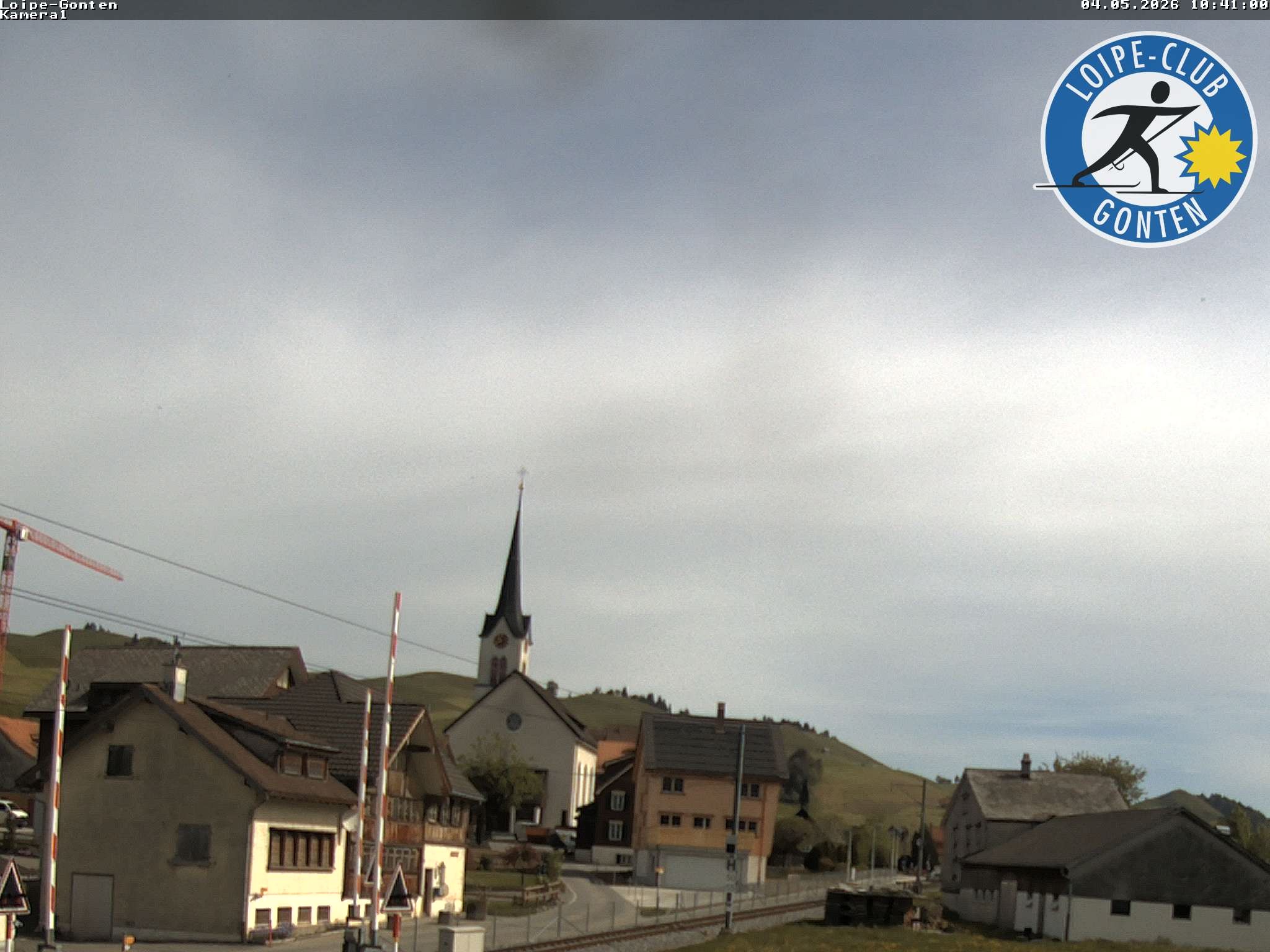 Archived image Webcam Gonten - Church