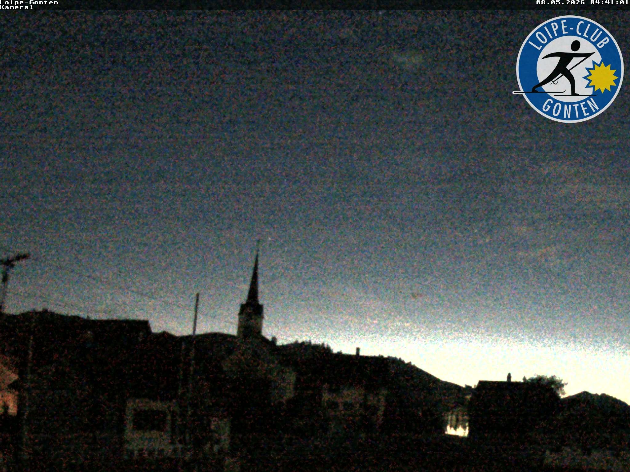 Archiv Foto Webcam Gonten - Blick zur Kirche
