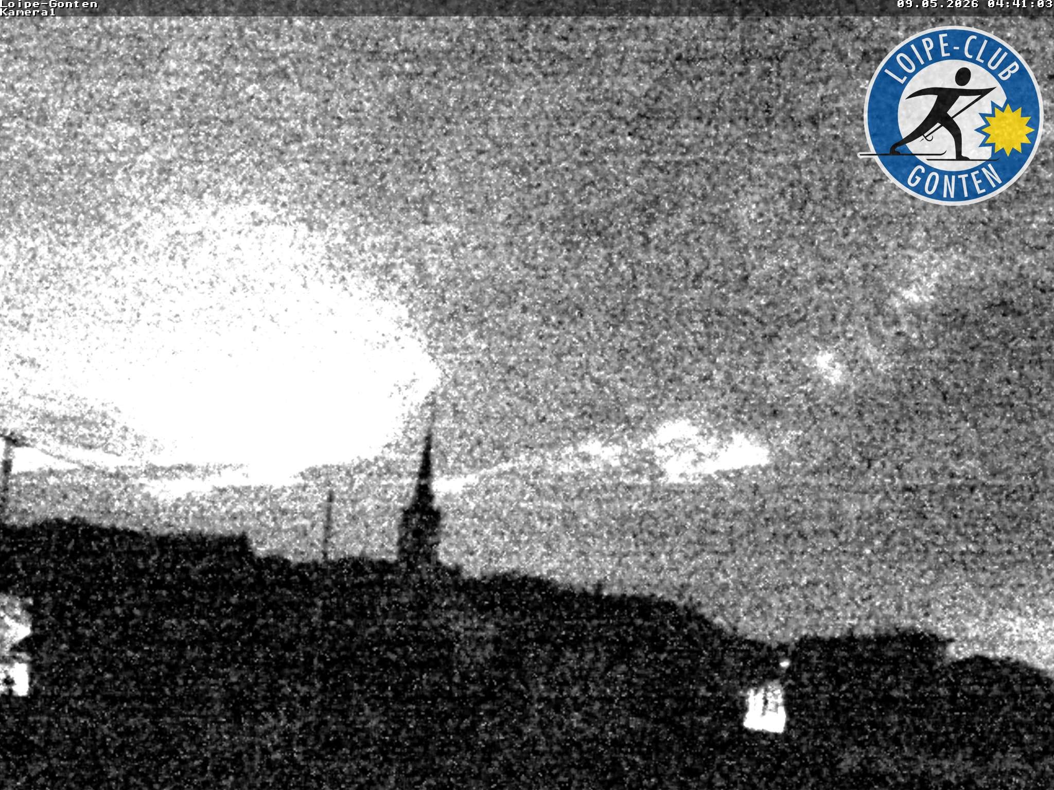 Archiv Foto Webcam Gonten - Blick zur Kirche