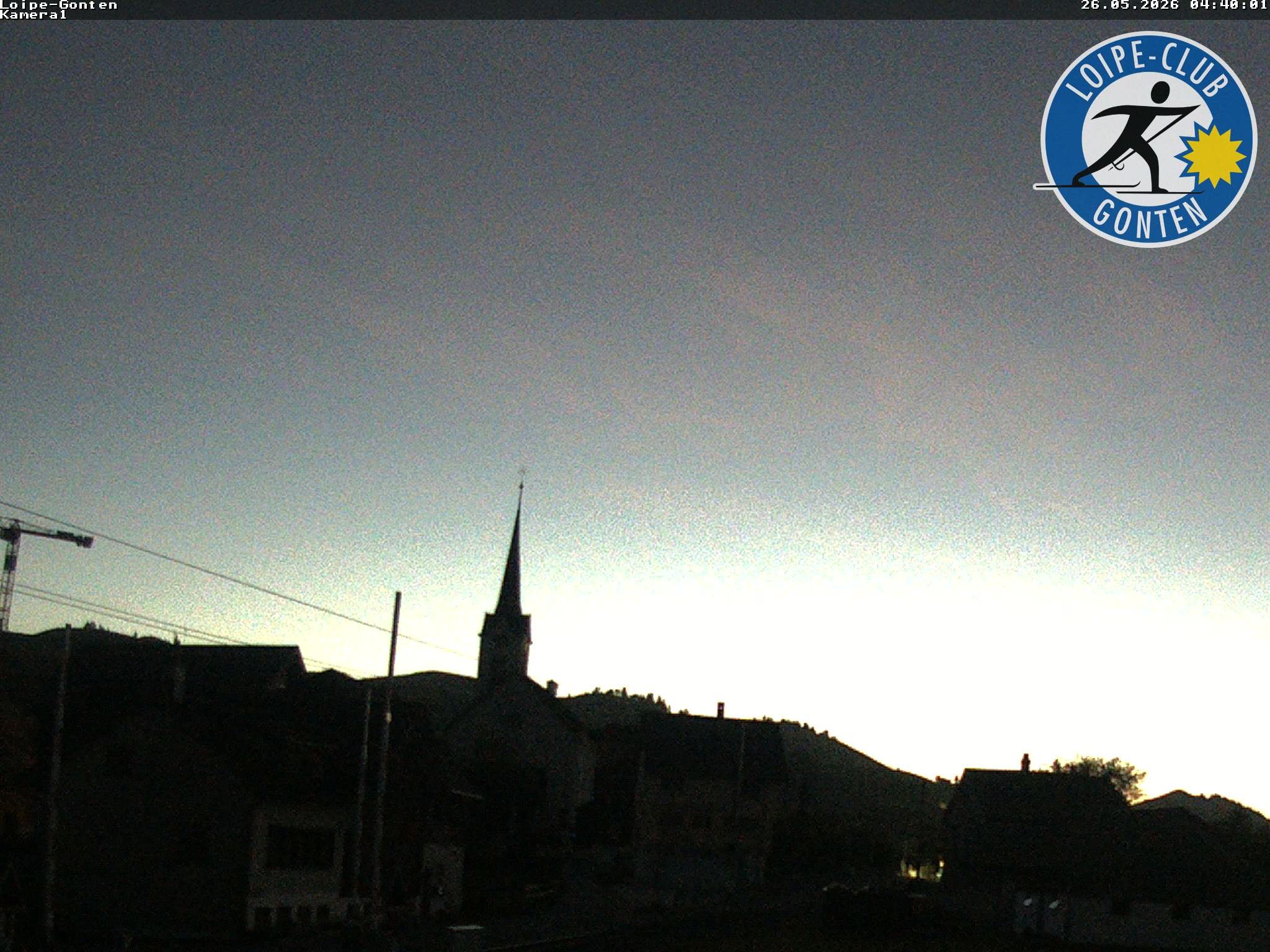 Archiv Foto Webcam Gonten - Blick zur Kirche