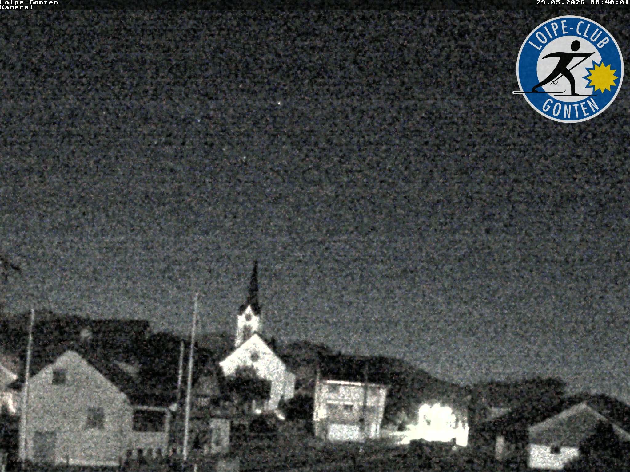 Archiv Foto Webcam Gonten - Blick zur Kirche