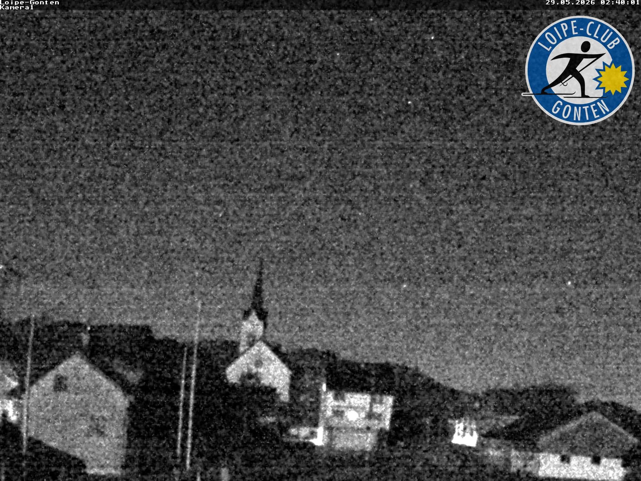 Archiv Foto Webcam Gonten - Blick zur Kirche