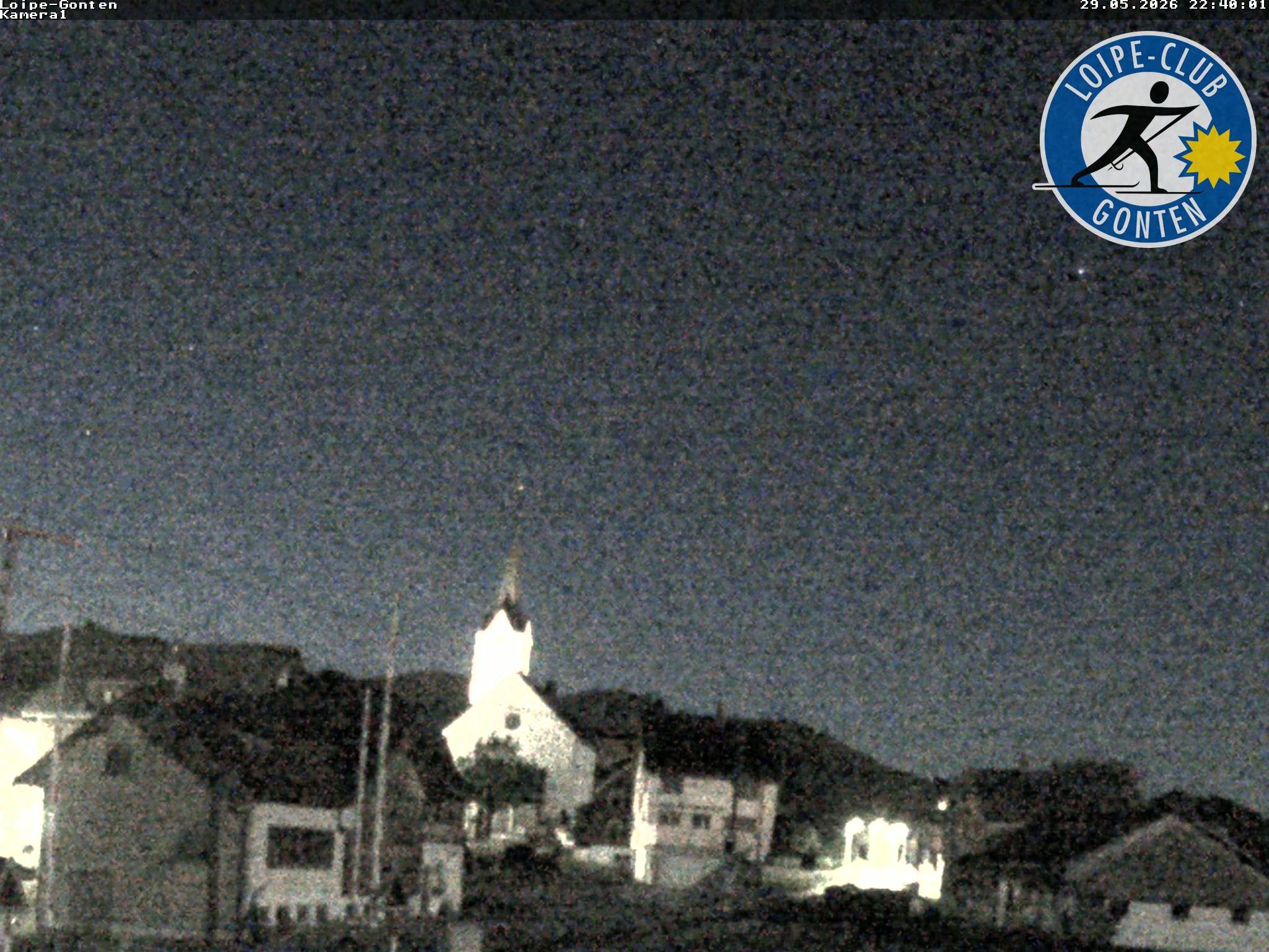 Archiv Foto Webcam Gonten - Blick zur Kirche