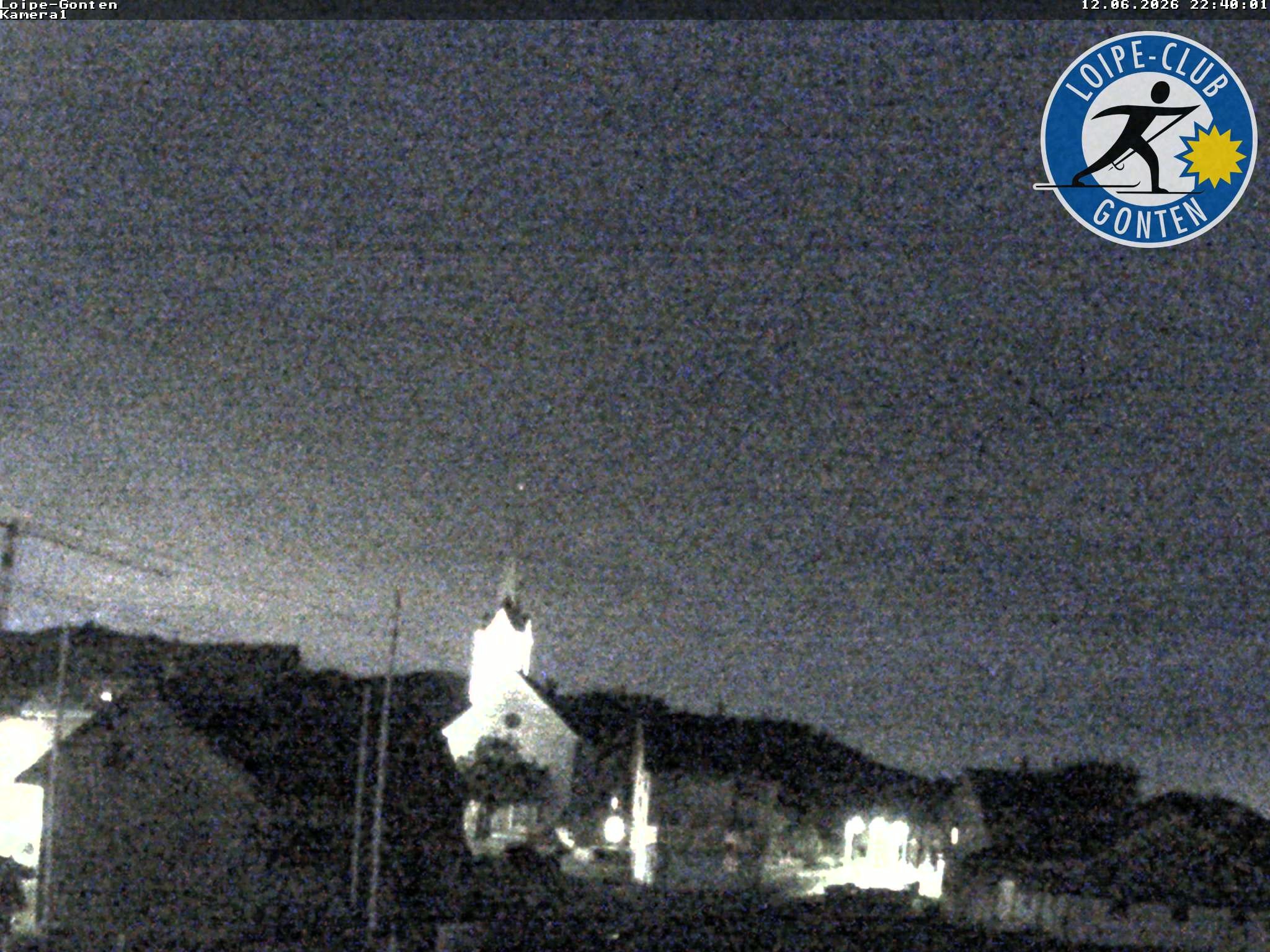 Archiv Foto Webcam Gonten - Blick zur Kirche